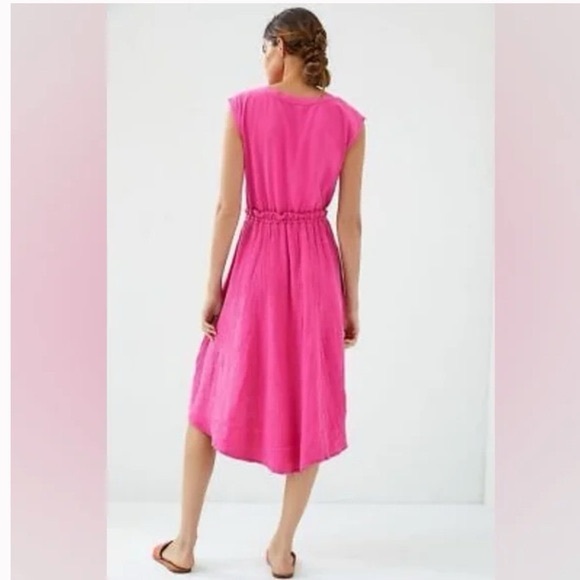 Daily Practice by Anthropologie Everyday Tee Dress-Pink- - Picture 2 of 7
